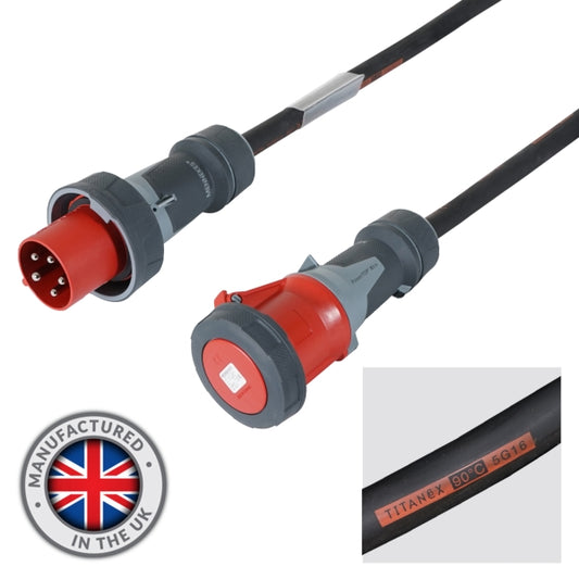 63A Three Phase Cable – Available for Hire – MAV Hire