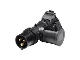 16A T Split Adapter – Available for Hire – MAV Hire