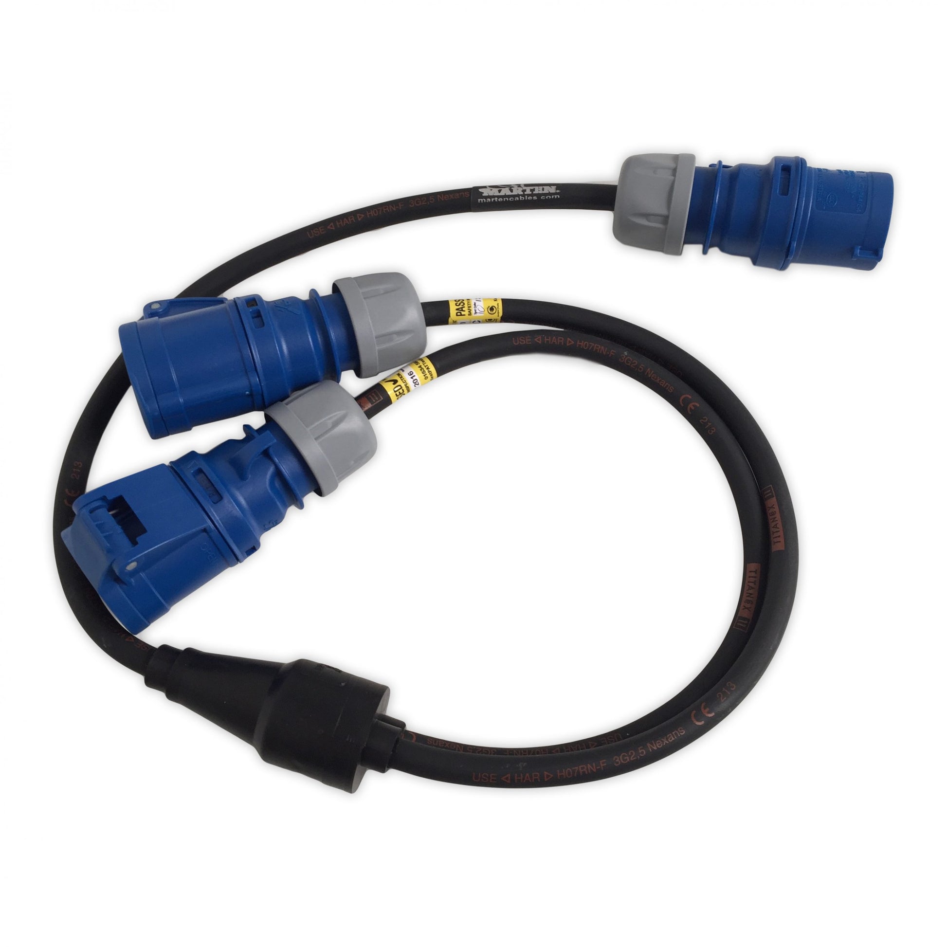 16A Splitter 1 to 2 – Available for Hire – MAV Hire