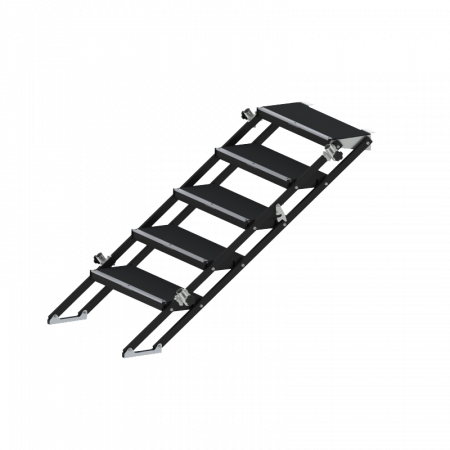Alustage Adjustable Stage Deck Stairs 80-140cm – Available for Hire – MAV Hire