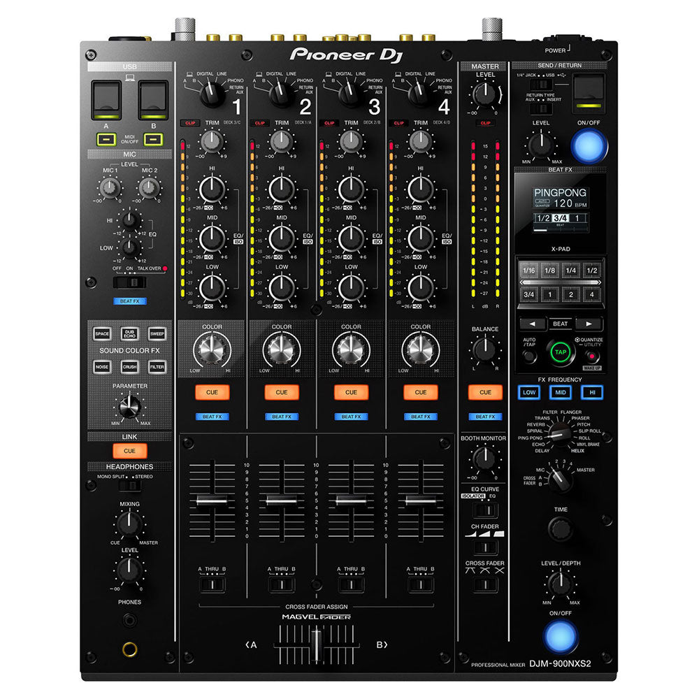 Pioneer DJM-900NXS2 Mixer – Available for Hire – MAV Hire